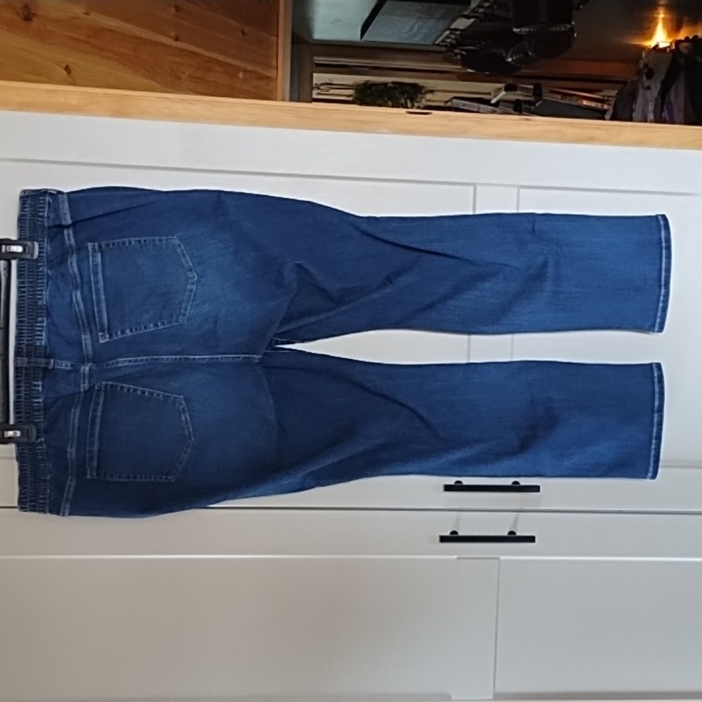 Torrid Womens Distressed Dark Blue Jeans - Picture 5 of 7